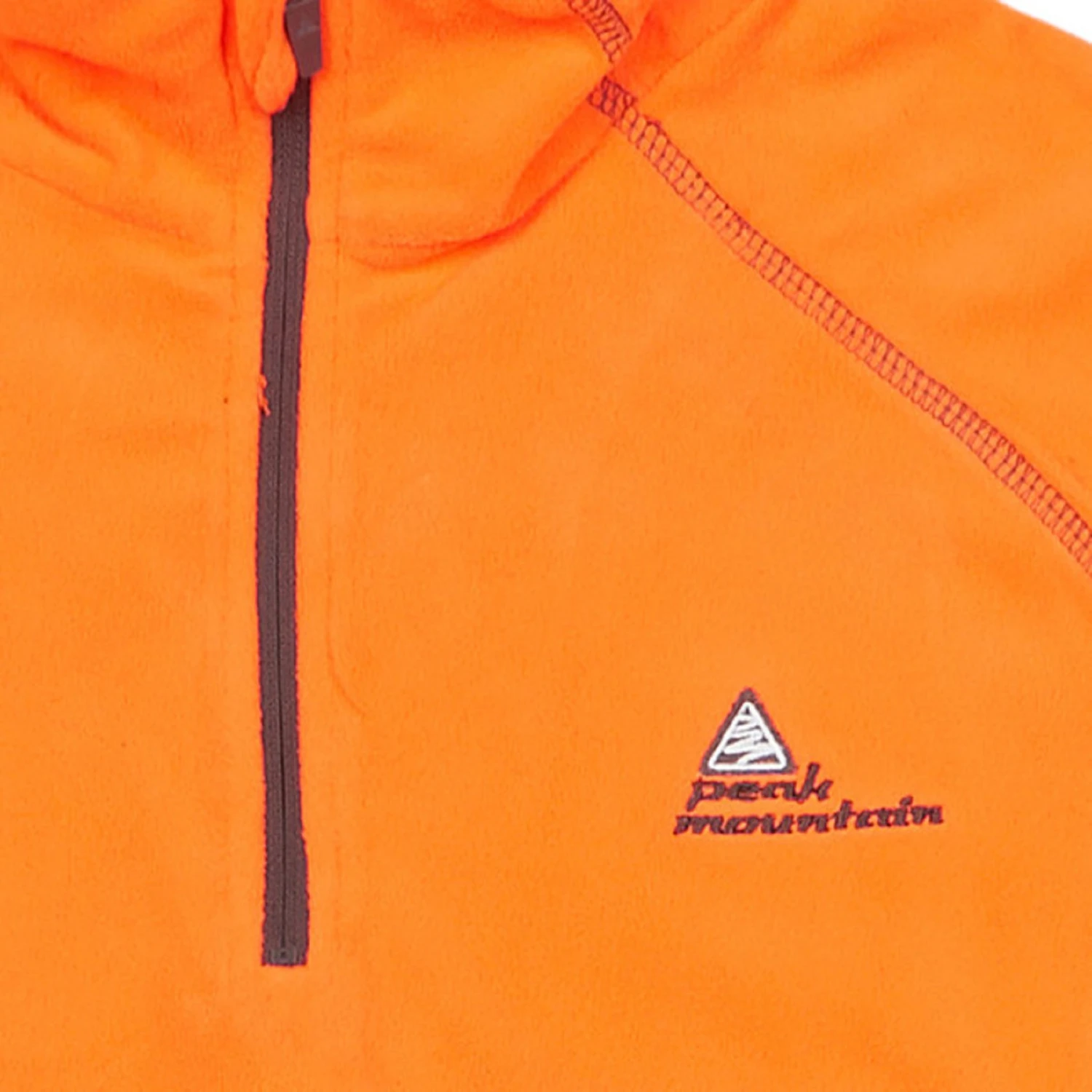 Sweat Polaire Garçon ECAFINE38 Orange 4 Sweat Polaire Garçon ECAFINE38 Orange – Image 2