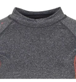 Top Technique Femme ANSHINE Gris -Vêtements De Ski top technique femme anshine gris2 1