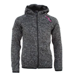 Blouson Polaire à Capuche FATORA Noir