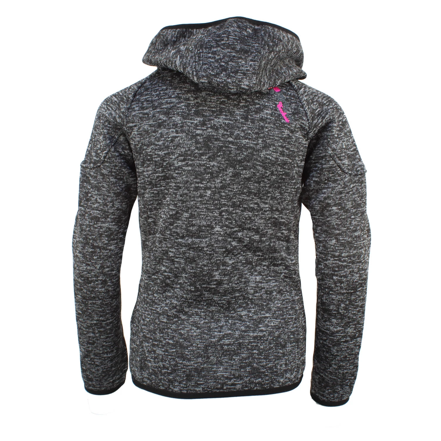 Blouson Polaire à Capuche FATORA Noir 4 Blouson Polaire à Capuche FATORA Noir – Image 2