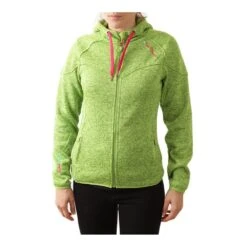 Blouson Polaire à Capuche FATORA Vert