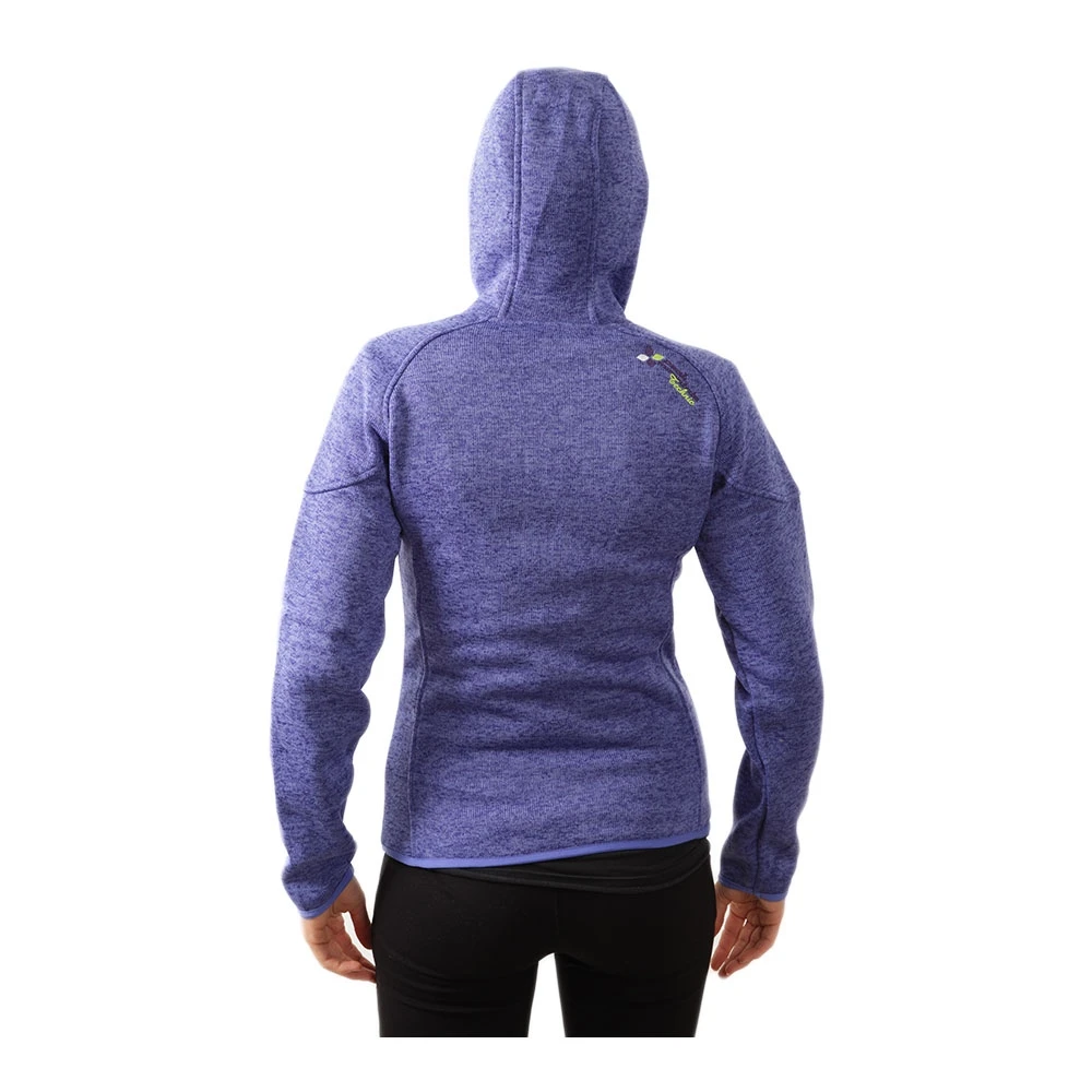 Blouson Polaire à Capuche FATORA Violet 4 Blouson Polaire à Capuche FATORA Violet – Image 2